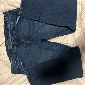 Dark Wash Universal Thread Straight Leg Jeans